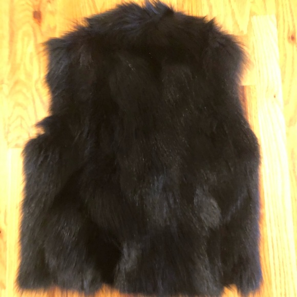 Real Black Fur Vest - Picture 3 of 13